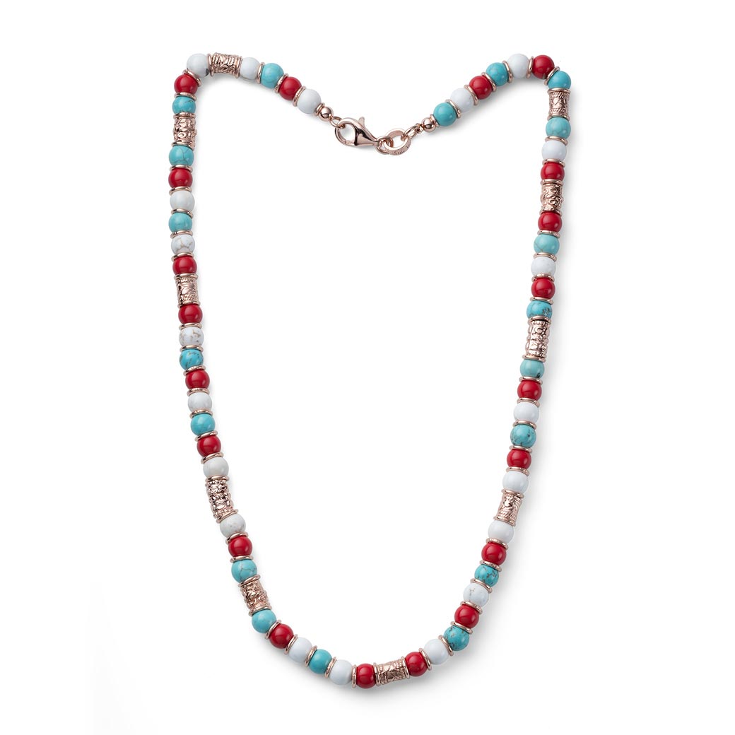 Collana donna encanto argento e pietre Maria Cristina Sterling