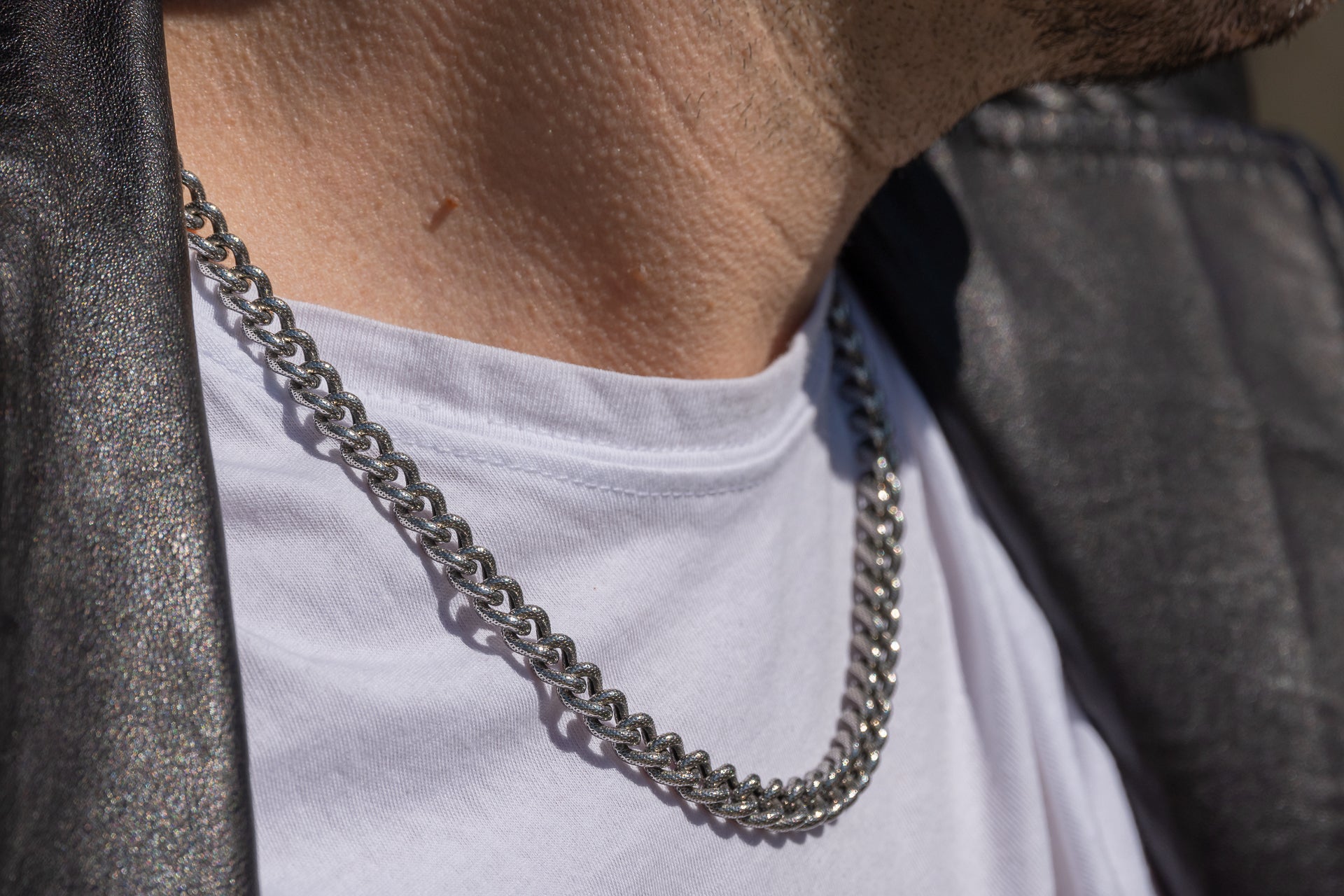Collana uomo Intrecci Preziosi in Argento 925