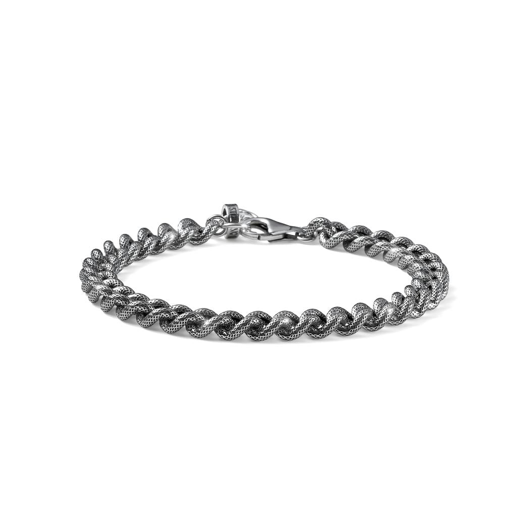 Bracciale uomo Intrecci argento Maria Cristina Sterling