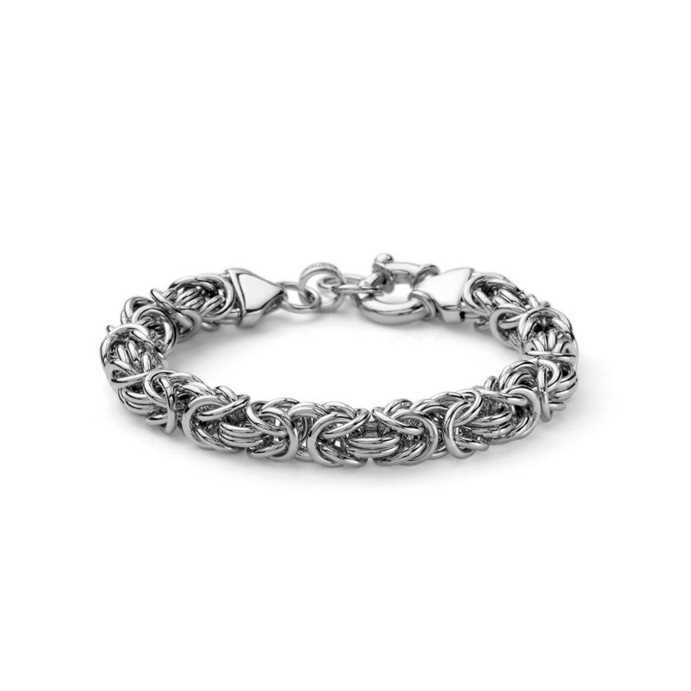 Bracciale donna argento intrecci Firenze Maria Cristina Sterling