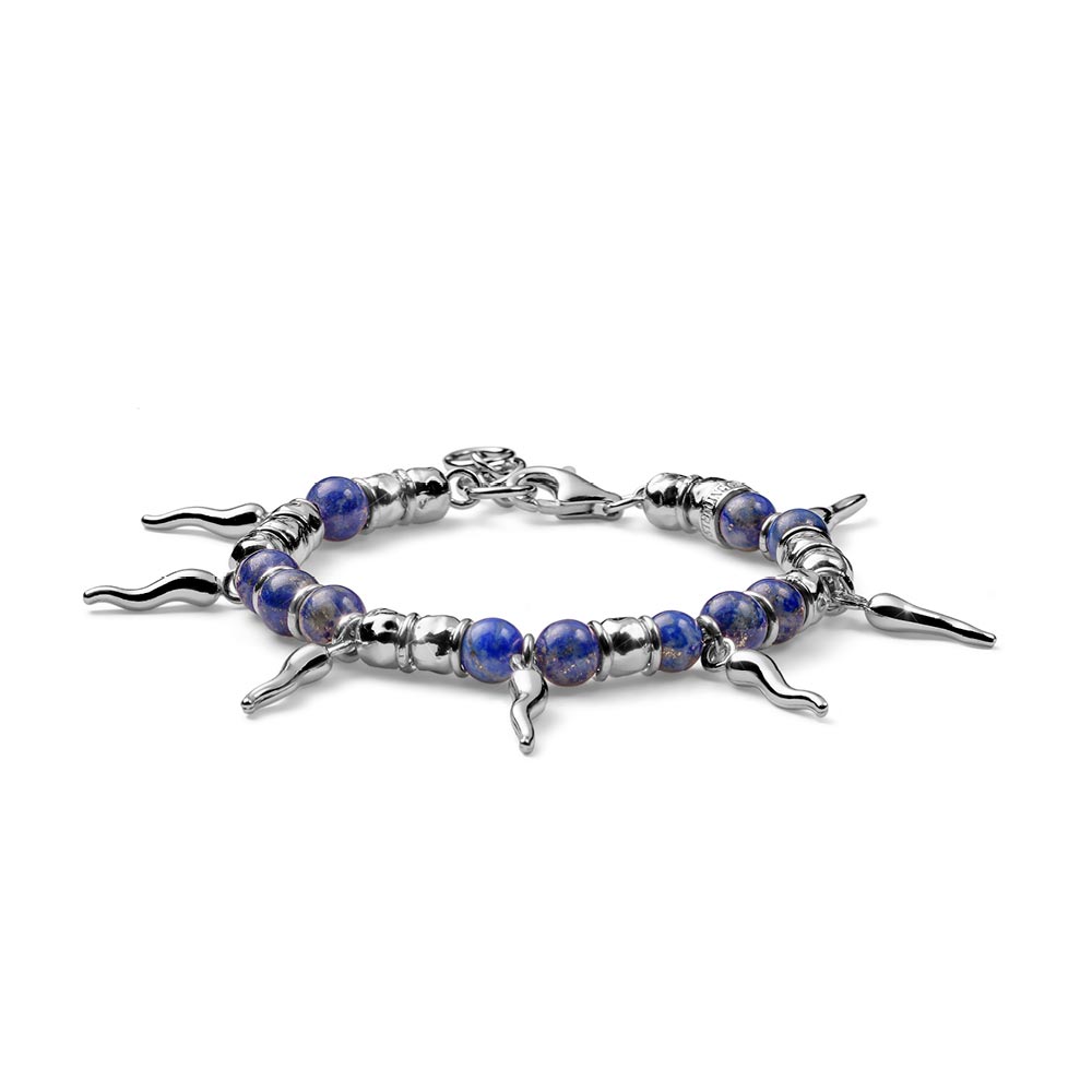 Bracciale donna Encanto argento e lapis 7 corni Maria Cristina Sterling