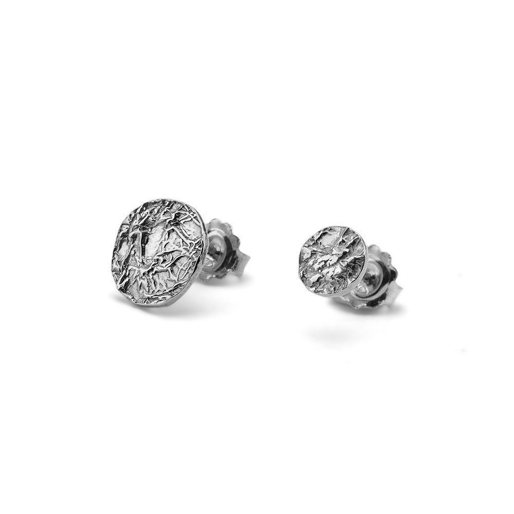 Sun Nature stud earrings in 925 silver