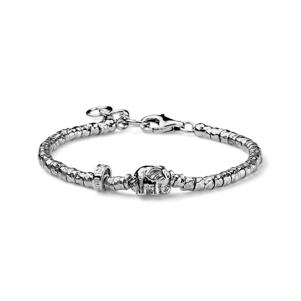 BRACCIALE DONNA COLLEZIONE ELEFANTE PEPITE ARGENTO