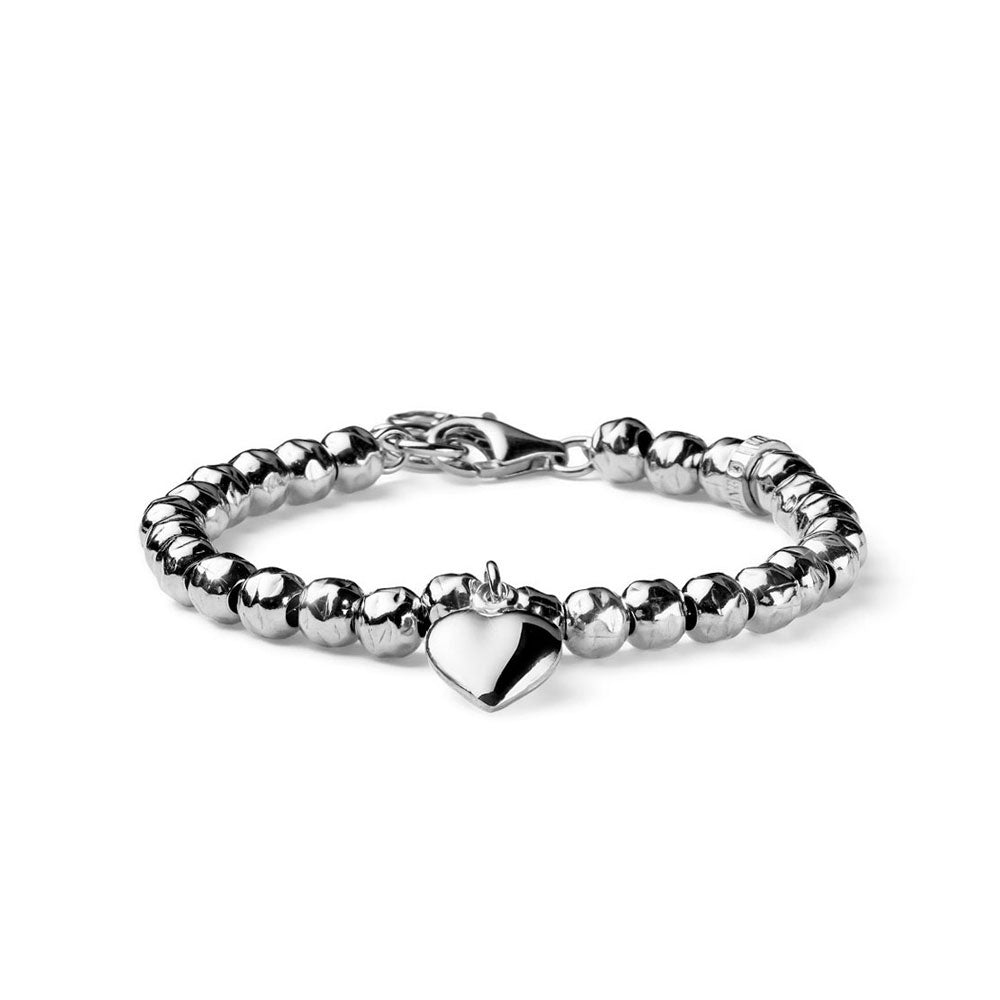 BRACCIALE DONNA COLLEZIONE LOVE SFERE ARGENTO